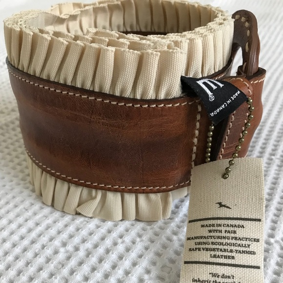 Anthropologie belt by Brave leather - NWT size L main image 4